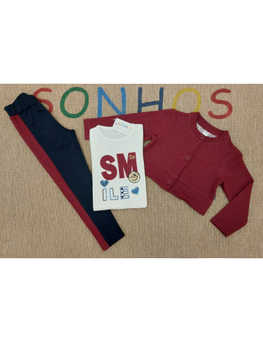 conjunto 3 peças Sonhos SM