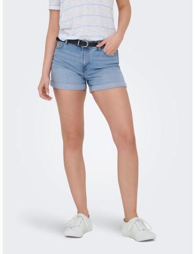 Calções de Ganga JDY MOON Cintura Média Regular Fit