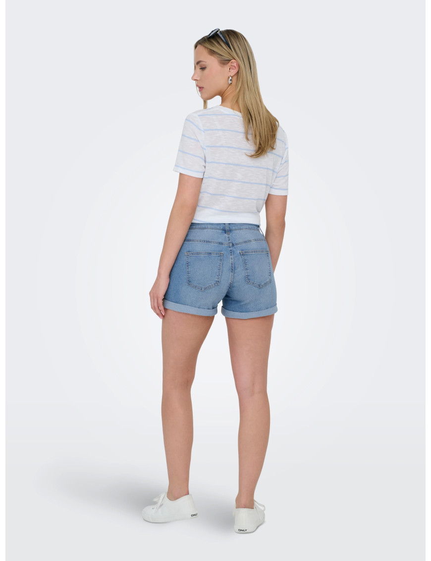 Calções de Ganga JDY MOON Cintura Média Regular Fit