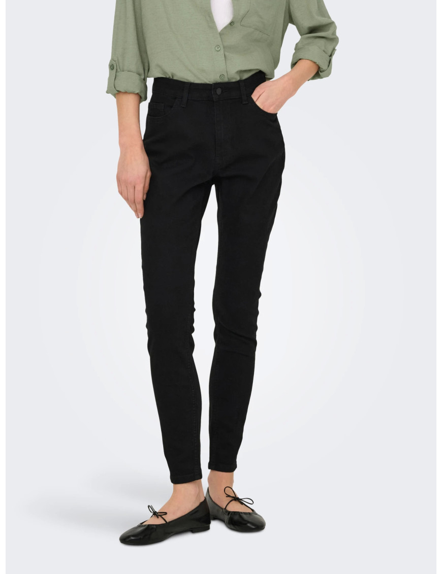 Calças Cintura Alta JDY MOON Skinny Fit Calças Cintura Alta JDY MOON Skinny Fit
