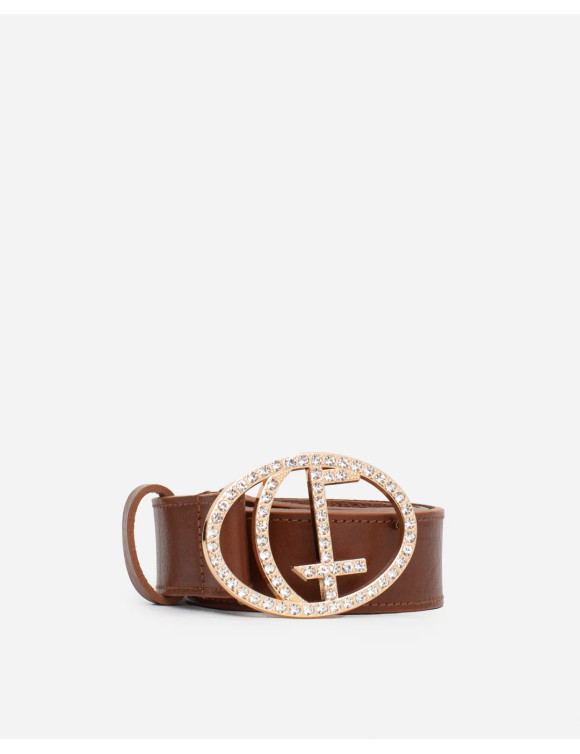Cinto Cristina Orbital Camel Pele