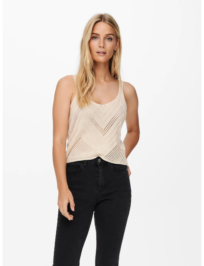 Top JDY SUN de Malha Top JDY SUN de Malha