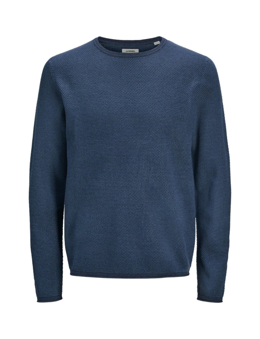 Camisola Fina JJ REBEL FRANK KNIT de Malha Camisola Fina JJ REBEL FRANK KNIT de Malha