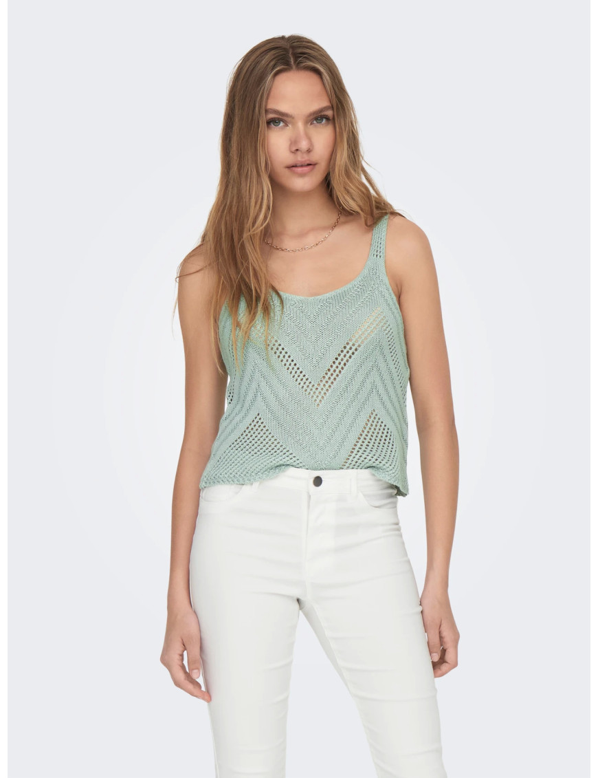 Top JDY SUN de Malha Top JDY SUN de Malha