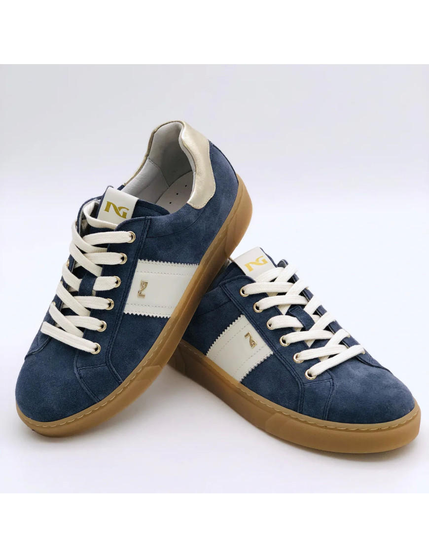 Sapatilhas NERO GIARDINI E513004D-203 Azul Marinho